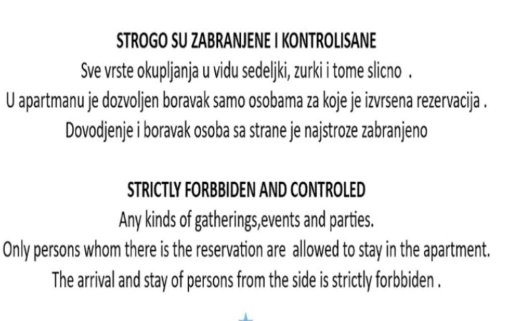 Talas Apartmani Bělehrad Exteriér fotografie